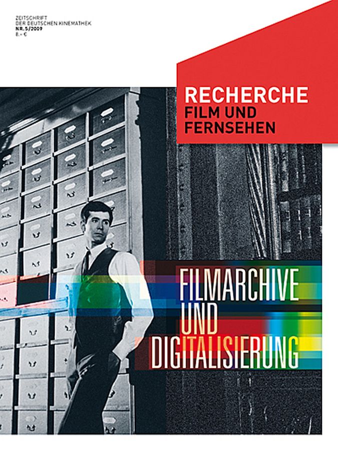 RECHERCHE FILM UND FERNSEHEN magazine side cover Issue 5  2009