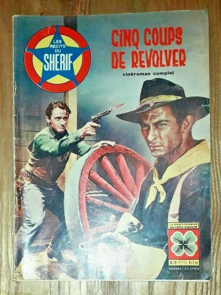 RECITS DU SHERIF | LES magazine side cover Issue 10 5 August 1963