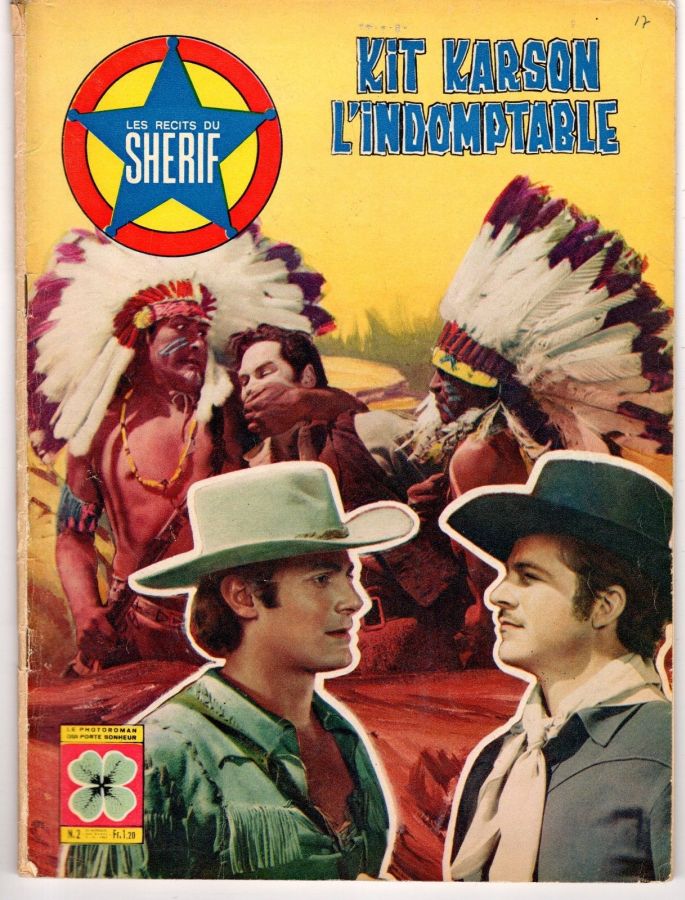 RECITS DU SHERIF | LES magazine side cover Issue 2   1963