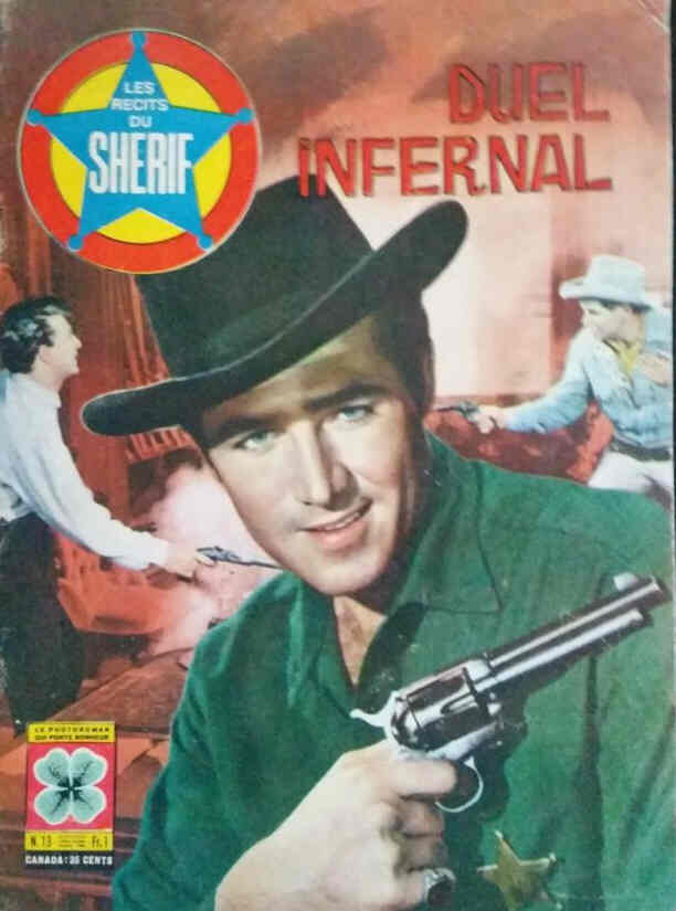 RECITS DU SHERIF | LES magazine side cover Issue 13  September 1964