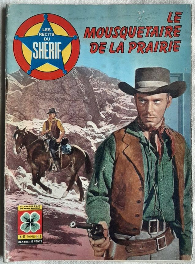 RECITS DU SHERIF | LES magazine side cover Issue 11   1964