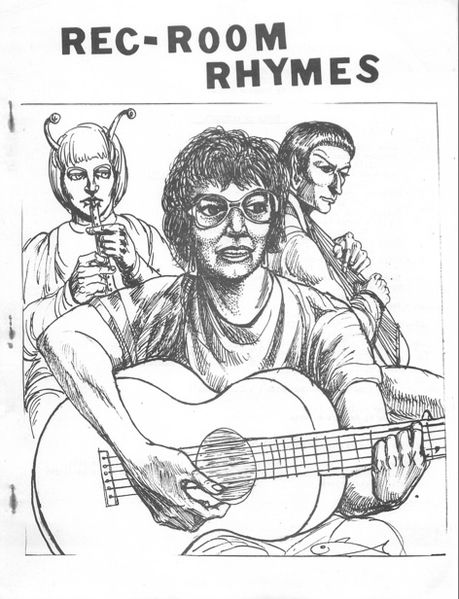 REC ROOM RHYMES magazine side cover Issue 1  1978
