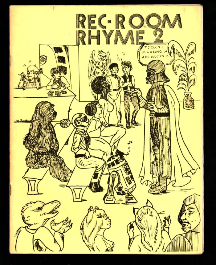 REC ROOM RHYMES magazine side cover Issue 2 September 1981
