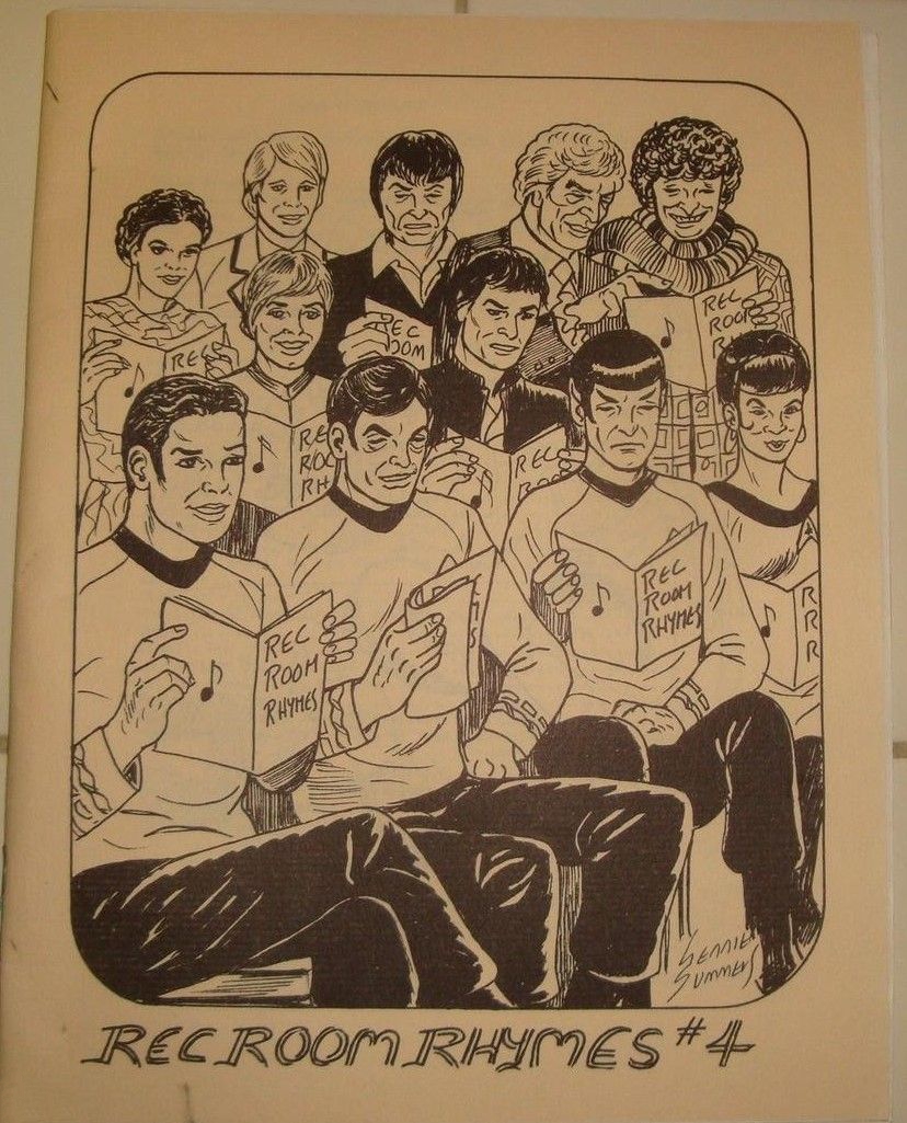 REC ROOM RHYMES magazine side cover Issue 4   1986