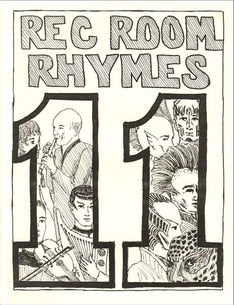 REC ROOM RHYMES magazine side cover Issue 11   1994