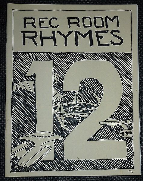 REC ROOM RHYMES magazine side cover Issue 12  1995