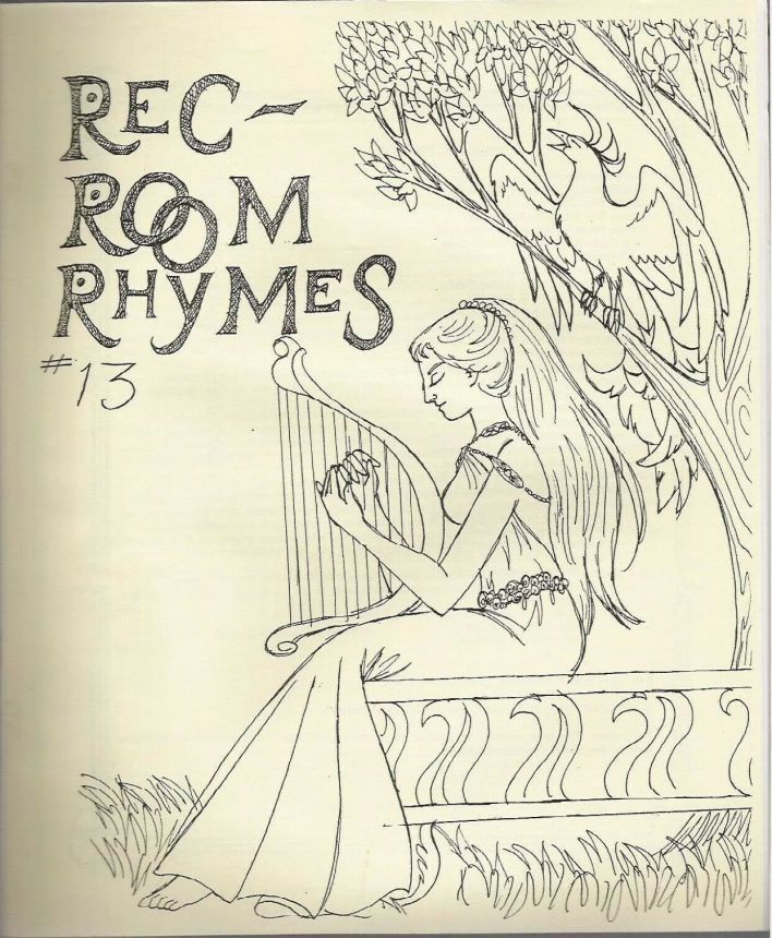REC ROOM RHYMES magazine side cover Issue 13  1996