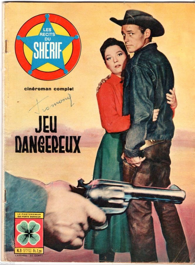 RECITS DU SHERIF | LES magazine side cover Issue 9 20 July 1963