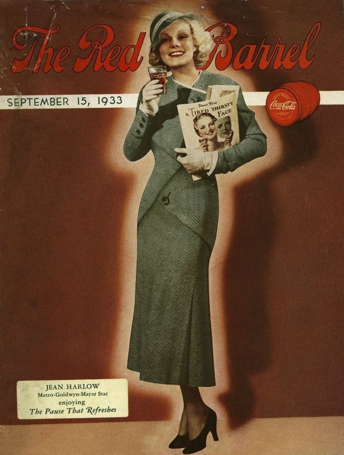 THE RED BARREL magazine side cover 15 September 1933