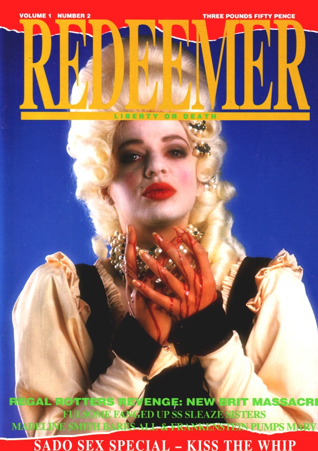 REDEEMER magazine side cover Issue 2  1993
