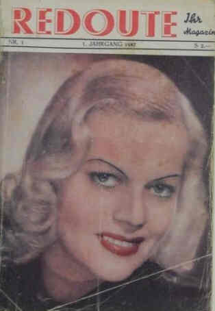 REDOUTE magazine side cover Issue 1  1947
