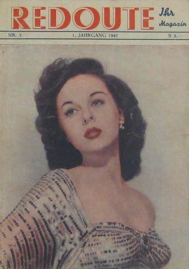 REDOUTE magazine side cover Issue 3  1947