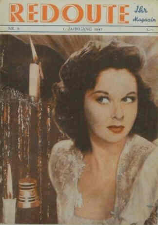 REDOUTE magazine side cover Issue 8  1947