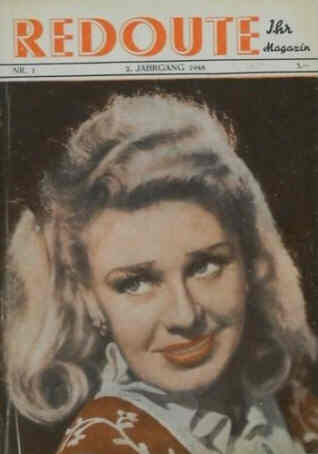 REDOUTE magazine side cover Issue 1  1948