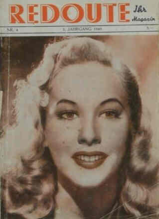 REDOUTE magazine side cover Issue 4  1948