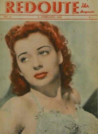 REDOUTE magazine side cover Issue 9  1948