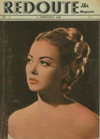 REDOUTE magazine side cover Issue 4  1949