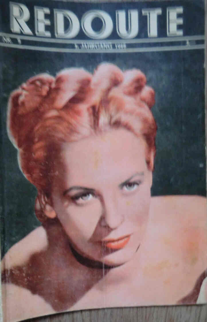 REDOUTE magazine side cover Issue 9  1949