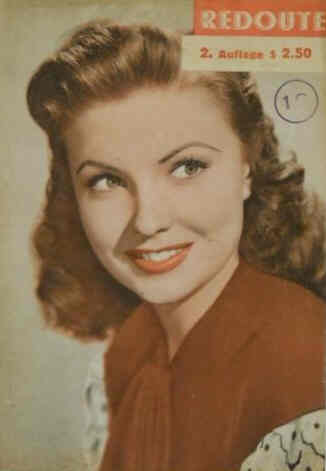 REDOUTE magazine side cover Issue 3  1950