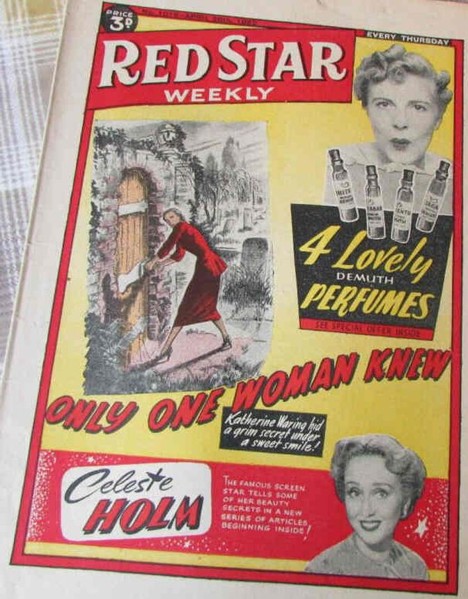 RED STAR WEEKLY magazine side cover 26 April 1952