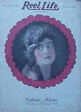 REEL LIFE magazine side cover 12 February 1916