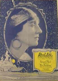 REEL LIFE magazine side cover 23 December 1916