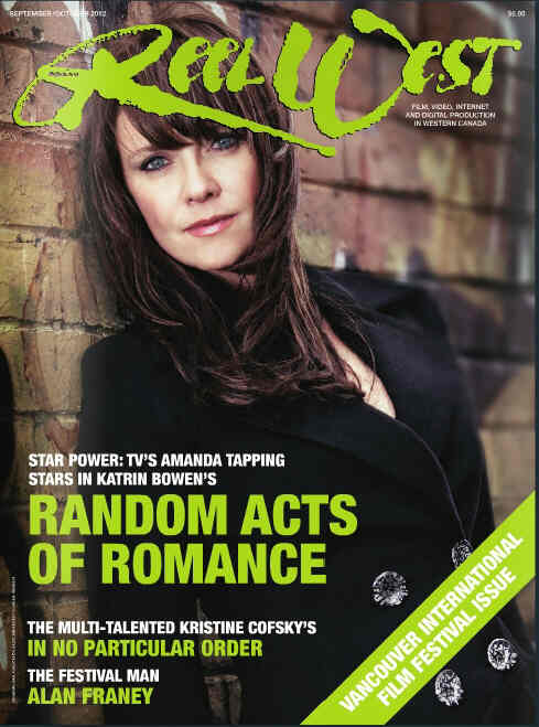 REEL WEST magazine side cover September/October 2012