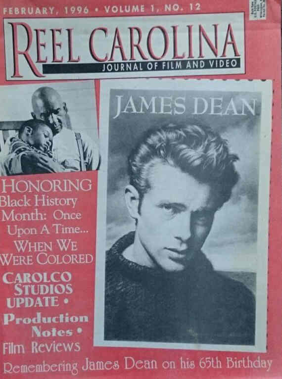 REEL CAROLINA magazine side cover Issue 12  February 1996