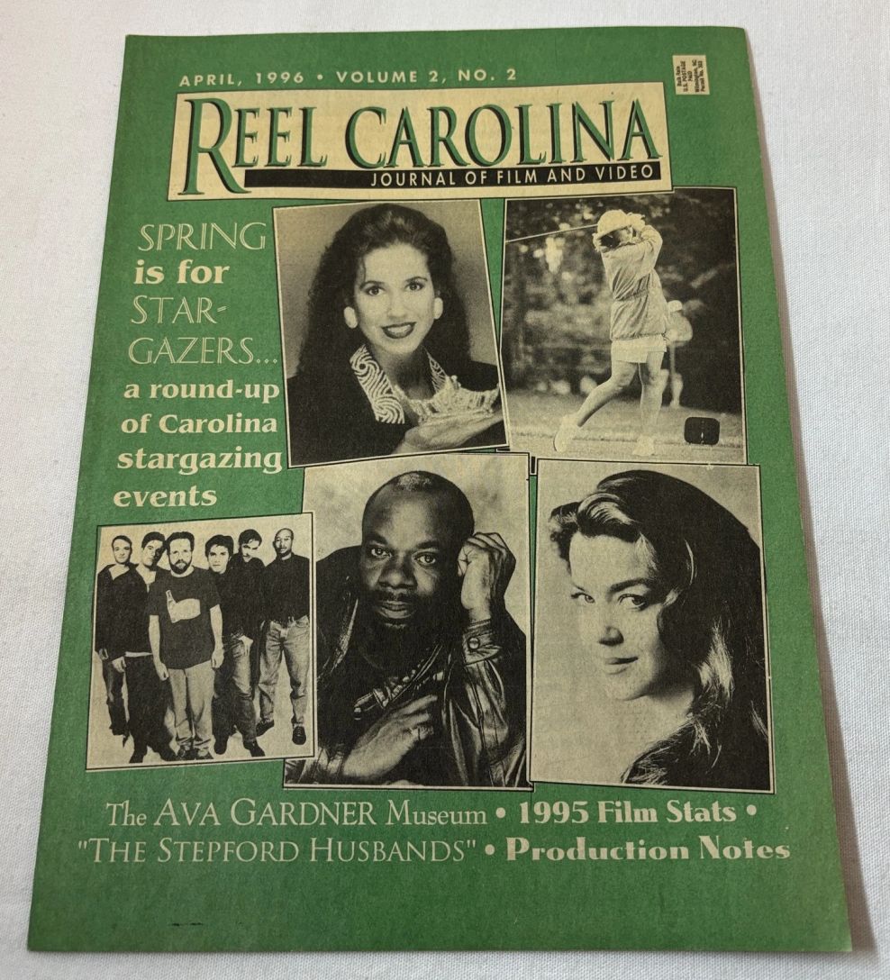 REEL CAROLINA magazine side cover  April 1996
