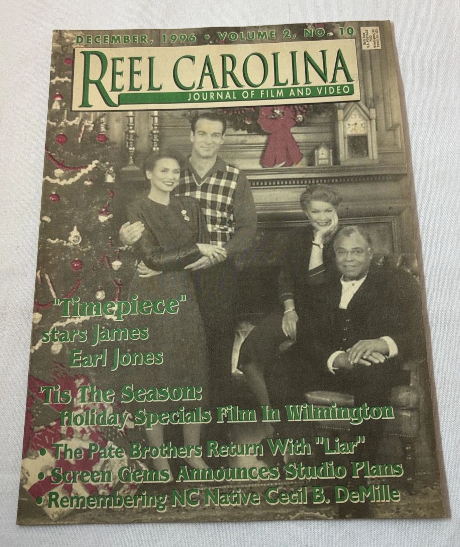 REEL CAROLINA magazine side cover  December 1996