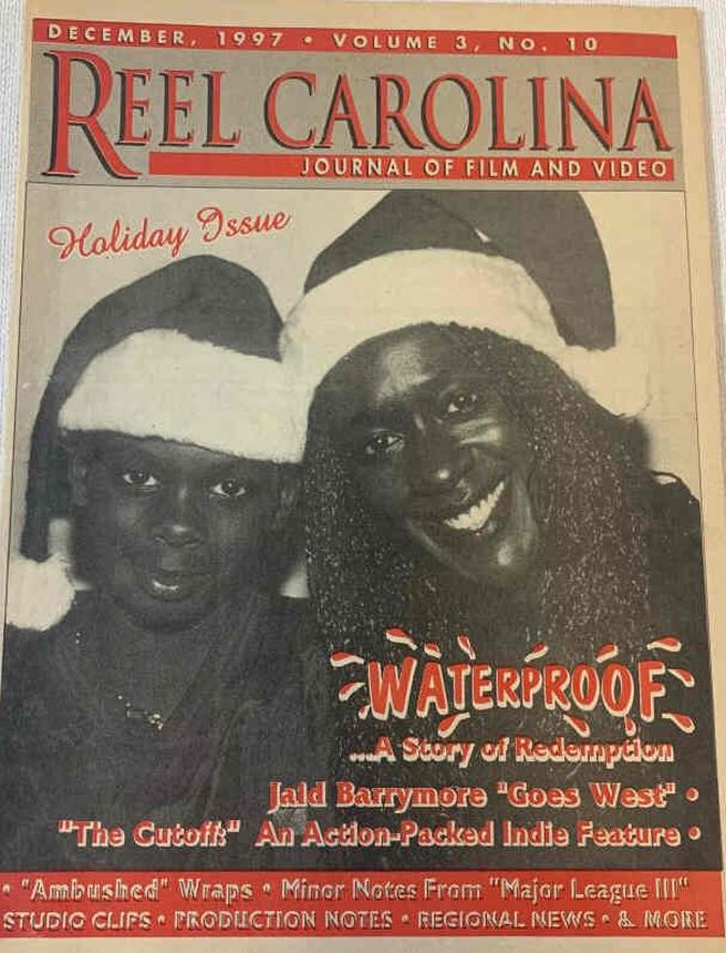 REEL CAROLINA magazine side cover  December 1997