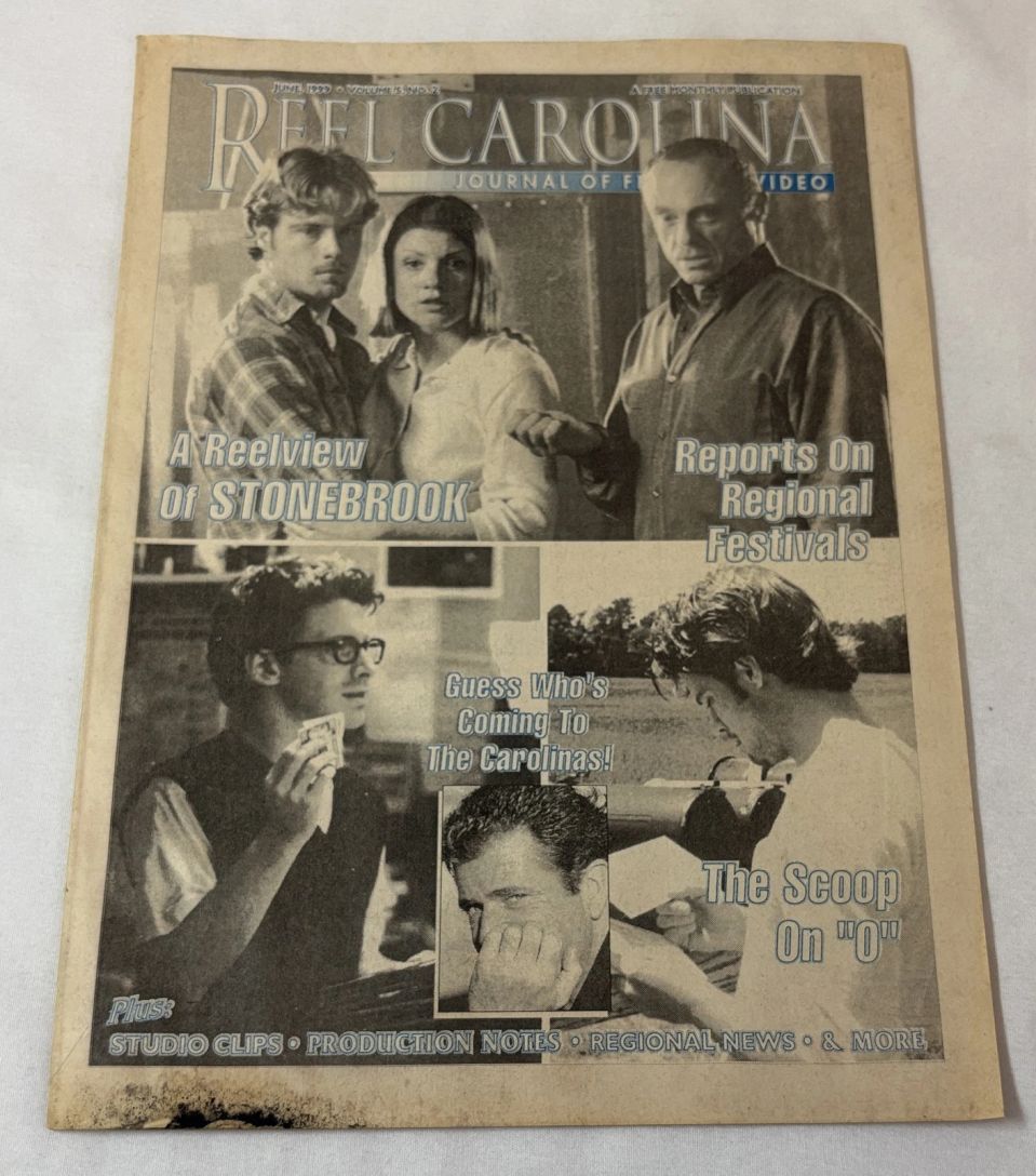 REEL CAROLINA magazine side cover  June 1999
