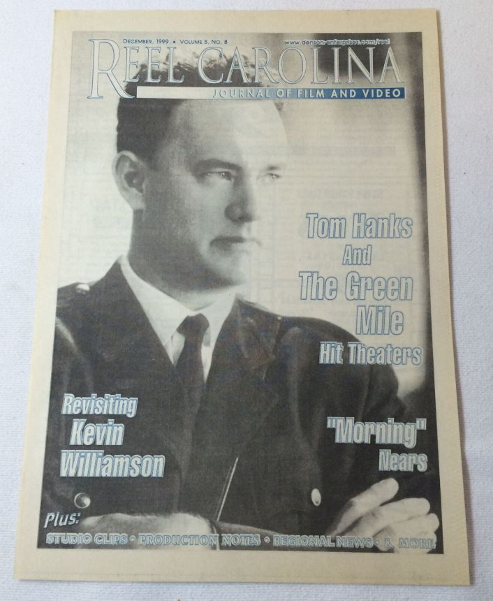 REEL CAROLINA magazine side cover  December 1999