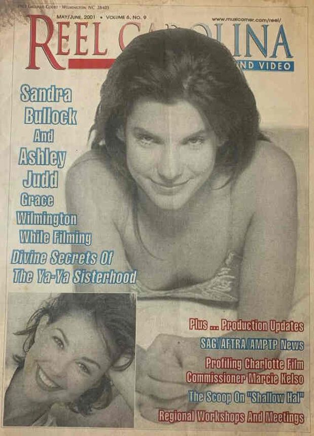 REEL CAROLINA magazine side cover  May/June 2001