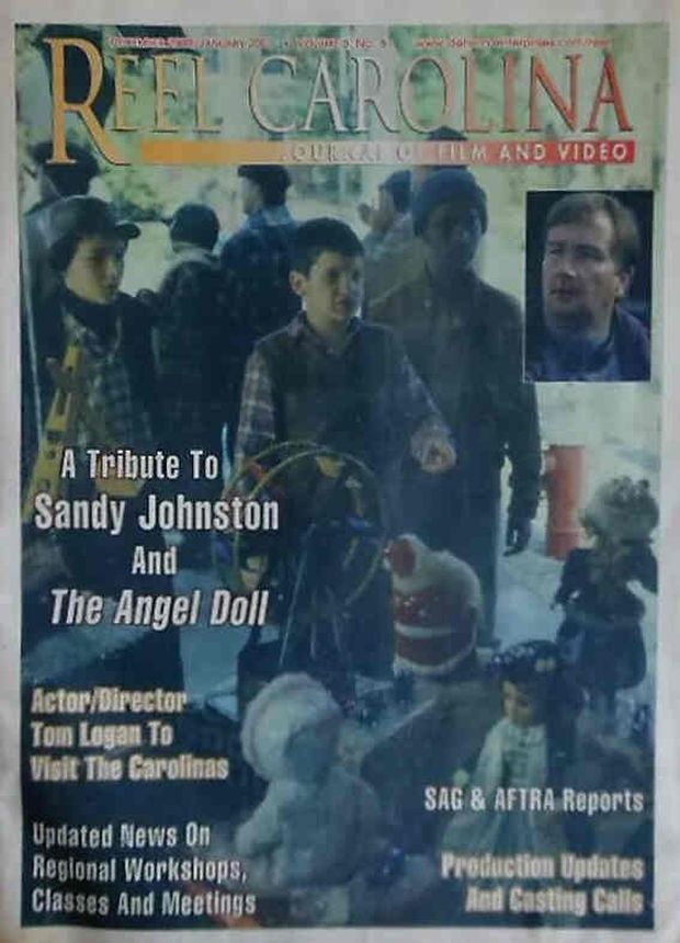 REEL CAROLINA magazine side cover December 2000