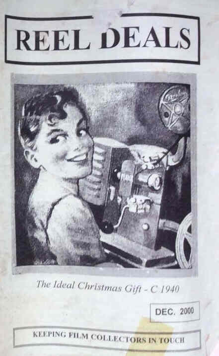 REEL DEALS magazine side cover December 2000