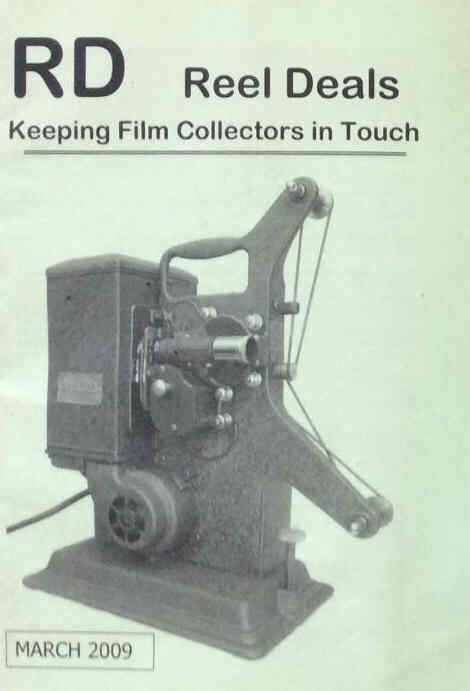 REEL DEALS magazine side cover March 2009