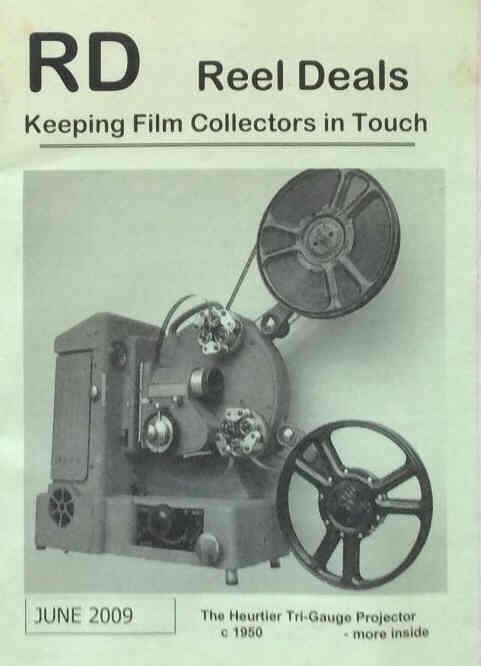 REEL DEALS magazine side cover June 2009