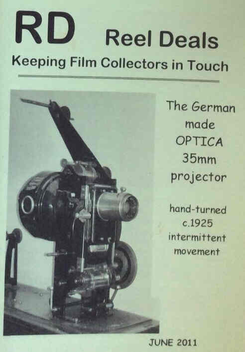 REEL DEALS magazine side cover June 2011
