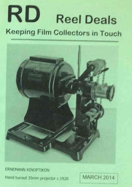 REEL DEALS magazine side cover March 2014