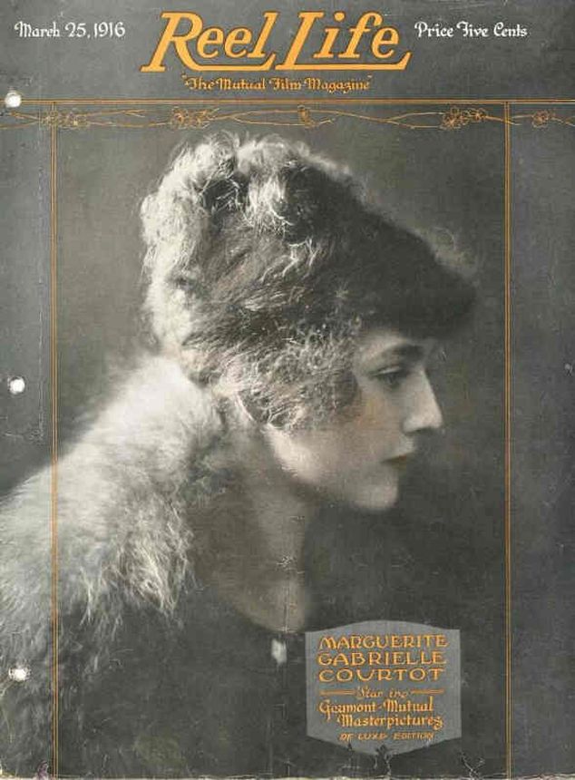 REEL LIFE magazine side cover 25 March 1916