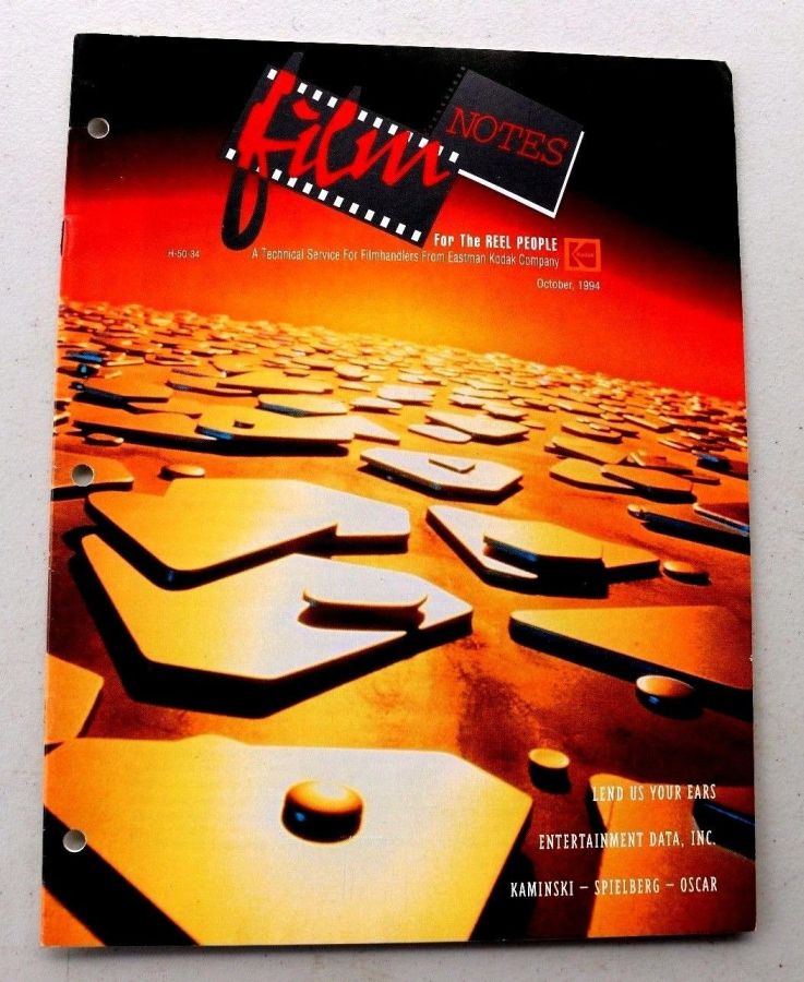 REEL PEOPLE magazine side cover Issue 34 October 1994