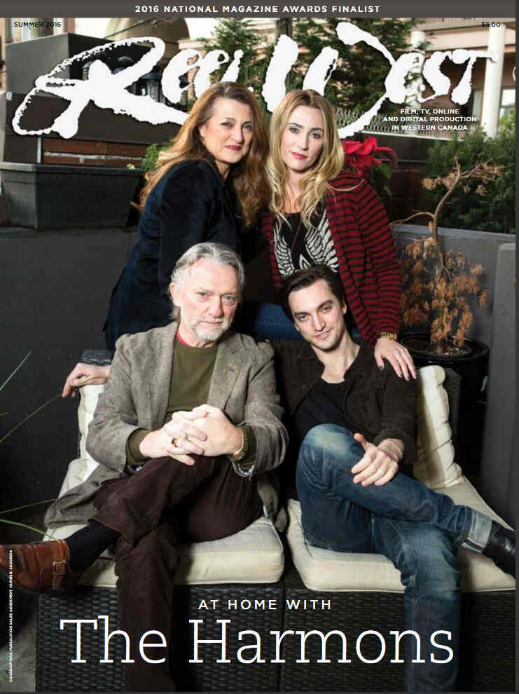 REEL WEST magazine side cover Summer 2016