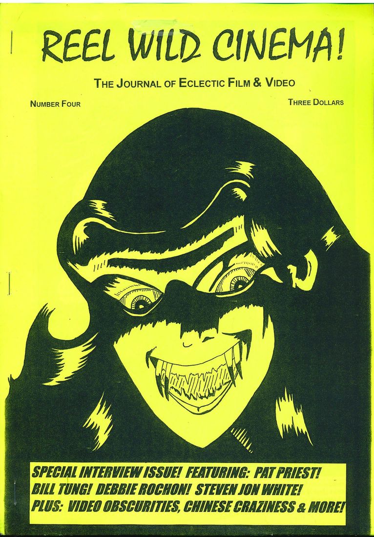 REEL WILD CINEMA magazine side cover Issue 4  