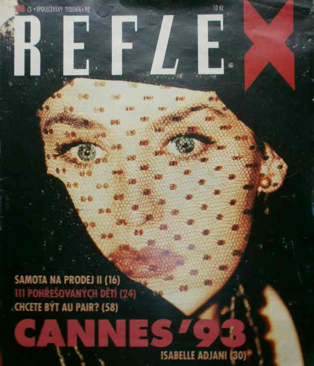 REFLEX magazine side cover Issue 28   1993