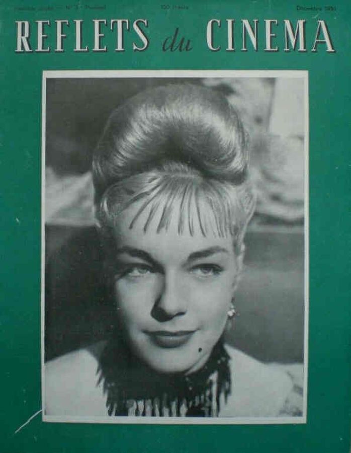 REFLETS DU CINEMA magazine side cover Issue 3  December 1951