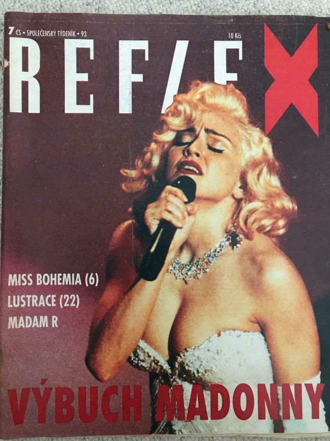 REFLEX magazine side cover Issue 7   1993