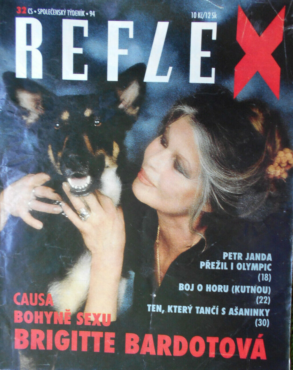 REFLEX magazine side cover Issue 32   1994