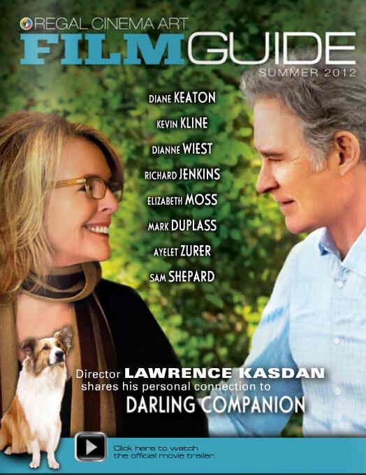 REGAL CINEMA ART FILM GUIDE magazine side cover Summer 2012