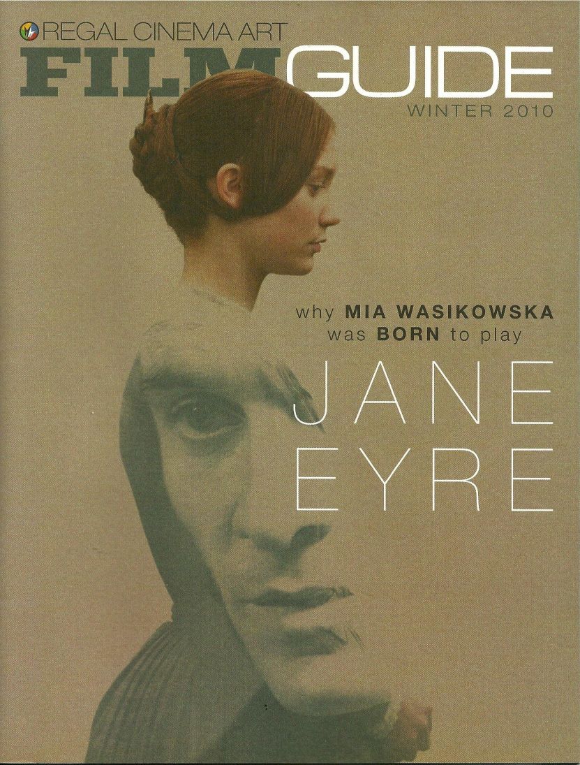 REGAL CINEMA ART FILM GUIDE magazine side cover Winter 2010